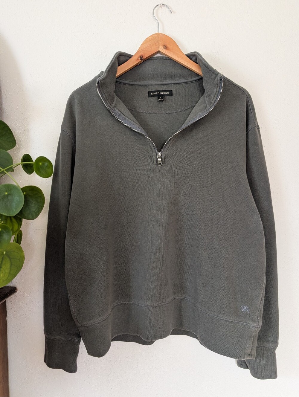 Banana Republic | Large | Green Pullover Sweatshirt